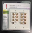 Legrand On-q WP9009-WH-V1 7.1 Home Theater Connection Kit White Speaker Sub. Fixed Price $24.90.