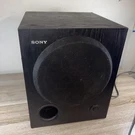 Sony Powered Subwoofer SA-WM250 Black Wood Grain Audio Something Rattling Inside. Fixed Price $54.87.
