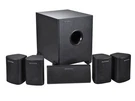 Monoprice 5.1 Channel Home Theater Satellite Speakers And Subwoofer, Black 8427. Fixed Price $110.00.
