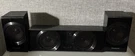 Panasonic SB-HS190 (3) Pc. Cube Bookshelf Theater Speakers Test Working. Fixed Price $9.00.