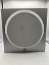 Yamaha SW-P170 100 Watt Subwoofer Speaker Light Gray Cube 13.5X13.5 Fabric Cover. Fixed Price $40.00.