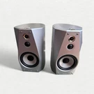 Sony SS-HA1 Hi-res Stereo Speakers Pair Tested, One Tweeter Dent Silver. Fixed Price $417.99.