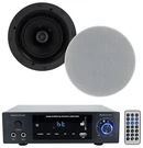 Rockville Bluamp 150 Home Bluetooth Amplifier RECEIVER+2) Elite Ceiling Speakers. Fixed Price $134.90.