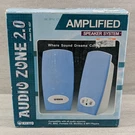 Kinyo Audio Zone 2.0 Amplified Speaker System PS-107 Blue New Open Box. Fixed Price $15.99.