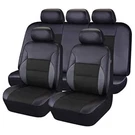 Car 5-SEAT Cover Full Set Cushion Pu Leather Front Rear Protector Waterproof. Fixed Price $70.10.