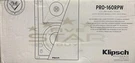 Klipsch PRO-160RPW In-wall Speaker (each). Fixed Price $499.00.