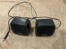 Philips- Black-speaker System-type Sbc 3270. Size: 3.25 X3 Excellent Cond.. Fixed Price $8.99.