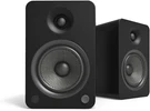 Kanto YU6 2-WAY Powered Bookshelf Speakers With Bluetooth Matte Black Pair. Fixed Price $381.00.