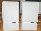 2PC Set Polk Audio Series M3II White Bookshelf Speakers Pair Wall Mountable. Fixed Price $56.00.