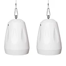 Open Box:sound Town 2-PACK 4" IP66 Pendant Ceiling Wall Mount (STPDS-4W-PAIR-R). Fixed Price $54.99.