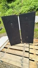 Floor Standing Speakers Pair Wired Black Mpn 132 92897 650. Fixed Price $100.00.