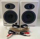 Audioengine A5+ Classic 150W Powered Bookshelf Speakers - White. Fixed Price $279.99.