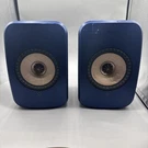 Kef Lsx Ii Wireless Bookshelf Speakers (pair), Blue (used, No Remote) Tested. Fixed Price $549.00.