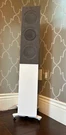 Kef R5 Meta Floorstanding Loudspeaker (pair) - White Gloss. Fixed Price $3100.00.