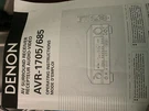 Denon AVR-1705/685 Channel Home Theater Psb Speakers Dolby Digital Remote. Fixed Price $350.00.