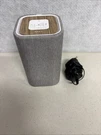 Knit Audio Otto Bluetooth Speaker Stereo Sound Fabric Wood Grey KW71. Fixed Price $34.95.