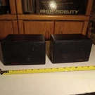 Audiovox COMP-100 Mini Hifi Speakers 4" Woofer 1" Dome Tweeter Sound Awsome.. Fixed Price $24.99.