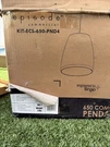 Episode Commercial Series 4IN Pendant Speakers KIT-ECS-650-PND4-BLK. Fixed Price $99.00.