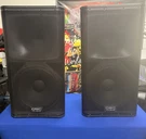Qsc KW152 Active Amplified Speakers Pair 1000W Rms Wired W/covers. Fixed Price $2200.00.