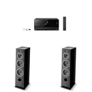 Focal Vestia NO4 Black 3-WAY Floorstanding Loudspeakers Pair With RX-A8ABL Av.... Fixed Price $5529.99.