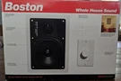 Boston HS-2W 351 Wall Speaker Set Whole House Sound Vintage New Box. Fixed Price $200.00.