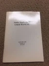 Audio Applications User Manual Jan 1994 Version 2.1 Book Paperback- 202. Fixed Price $28.45.