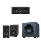 Elac 3.0 Bookshelf Package Black With 12 Inch Subwoofer And Debut.... Fixed Price $1347.00.