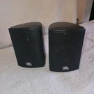 Jbl 135SAT Black Satellite Speakers Pair 2.0 Channel Wall Mountable. Fixed Price $35.99.