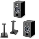 Focal Theva/vestia N1 Stands Bookshelves(pair) - Black. Fixed Price $1128.00.