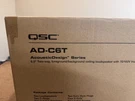 Qsc AD-C6T-BK (pair). Fixed Price $300.00.