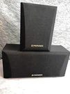 2 Vtg Working Pioneer Speakers S-CR300-K For Home Theater Surround Sound System. Fixed Price $23.99.