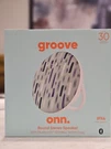 Onn. Portable Bluetooth Wireless Round Speaker IPX4 Water & Splash Resistant New. Fixed Price $34.99.