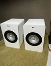 Kef X300A Wireless Powered Desktop Stereo Speakers Pair White. Fixed Price $285.00.