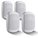 4 White Biamp Desono MASK6C-W 6.5" Two-way Indoor Outdoor Loudspeaker Speakers. Fixed Price $429.71.