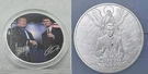 Charlie Kirk Silver Coin Autograph Medal Old Us President Donald Trump Speaker. Fixed Price $17.98.
