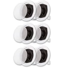 Acoustic Audio R191 Flush Mount Ceiling Speakers Home Theater 3 Pair Pack. Fixed Price $118.88.