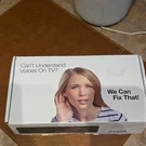 Zvox Accuvoice AV100 Tv Speaker Dolby Digital Hearing Aid Tech Black. Fixed Price $100.00.