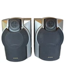 Set 2 Aiwa Front Speaker W/ Built-in Powered Subwoofer Model SX-WNA888. Fixed Price $29.99.