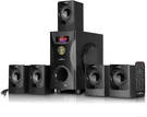 5.1 Channel Surround Sound Bluetooth Speaker System In Black. Fixed Price $98.56.