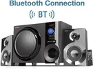 Boytone BT-225FB Powerful Wireless Bluetooth Home Speaker System 60 W, Fm Radio. Fixed Price $67.99.