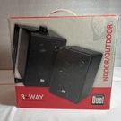 Indoor/outdoor Speakers Dual Electronics 3-WAY High Performance. Fixed Price $29.99.