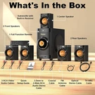 5.1 Surround Sound Stereo System 200W Bluetooth Home Theater Speaker For Tv. Fixed Price $136.99.