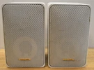 Realistic Minimus 7 Speaker Pair 40-2045 White 40W 8 Ohm Radio Shack Tested. Fixed Price $49.99.