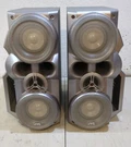 Jvc Twin SP-HXZ1 Pair Silver Speakers + Subwoofers For Stereo. Fixed Price $274.88.