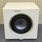 Martinlogan Abyss 8 - Powered Subwoofer, Satin White (used) D#2333. Fixed Price $629.00.