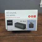 Sony SRS-X3 Portable Bluetooth Black New 20W Nfc Speakerphone Carrying. Fixed Price $60.00.