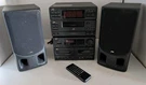 Vintage Jvc Stereo System MX-55M Cd 6 Disc Changer Cassette Player Remote Read. Fixed Price $89.99.