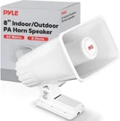 Pyle Indoor/outdoor Pa Horn Speaker - 8 Portable Ohms & 65W. Fixed Price $27.99.