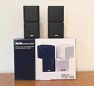 Mcm Custom Audio 1/2" Cube Speakers Professional Grade Black Model 50-6850. Fixed Price $79.95.