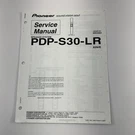 Pioneer Service Manual Speaker System PDP-S30-LR Order No. RRV3064. Fixed Price $19.99.